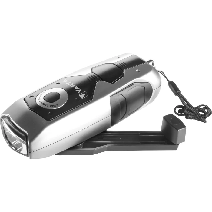 VARTA Dynamo Light Hand-Crank Flashlight | Battery-Free |...