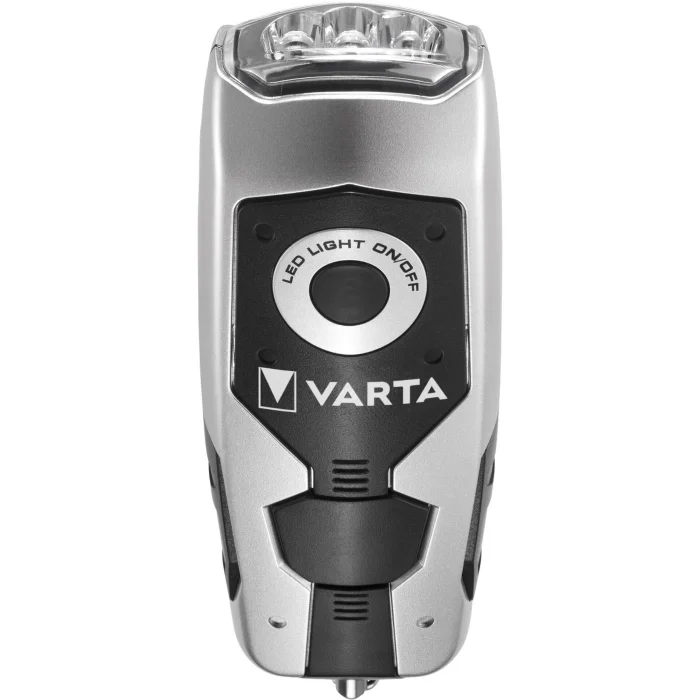 VARTA Dynamo Light Hand-Crank Flashlight | Battery-Free |...