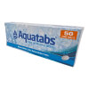 Aquatabs Comprimés de purification d’eau 50 pcs | 8.5 mg NaDCC | Certifié OMS
