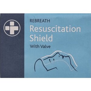Reliance Rebreath Resuscitation Shield with Valve