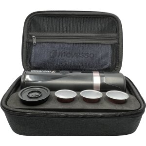 movesso M3 Mobile Kaffeemaschine + Case