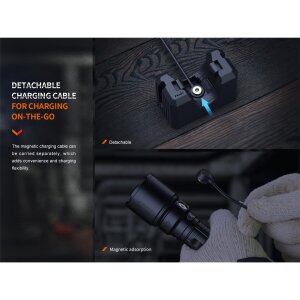 Fenix WF26R Taschenlampe mit Ladehalterung