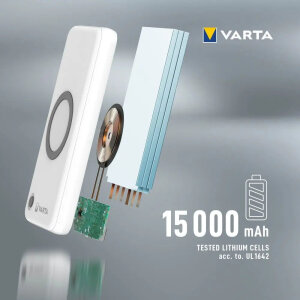 Varta Wireless Power Bank 15000mAh