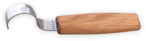 BeaverCraft SK2S Löffel Schnitzmesser 30mm - Lederetui