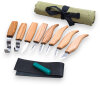 BeaverCraft S08 Holzschitz-Set mit 8 Schnitzmessern und Zubehör