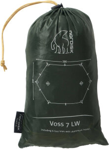 Nordisk Voss 7 LW Multi-Tarp - Forest green