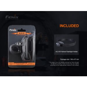 Fenix ALD-05 Universal-Helm-Halterung für Taschenlampen