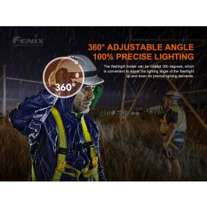 Fenix ALD-05 Universal-Helm-Halterung für Taschenlampen