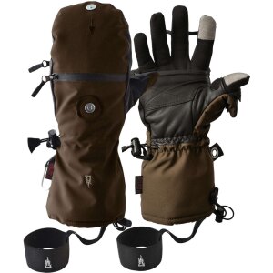 Heat 3 Smart gloves brown size 7