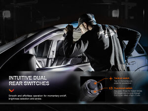 Fenix PD35R aufladbare, taktische Taschenlampe