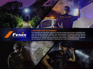 Fenix PD35R aufladbare, taktische Taschenlampe