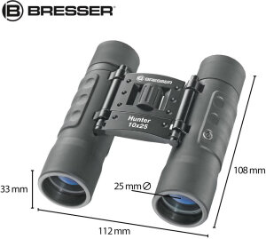 Bresser Hunter 10x25 Taschenfernglas