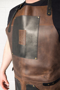 Tablier de travail en cuir BeaverCraft AP3X