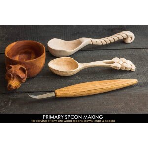 BeaverCraft SK4LS spoon carving knife - for left-handers