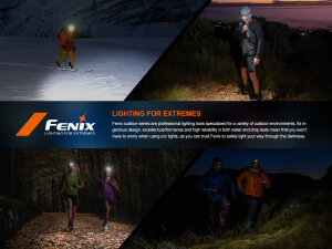 Fenix HL32R-T ultraleichte Stirnlampe Rot