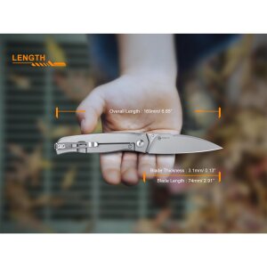 Ruike M662-TZ Couteau pliant EDC