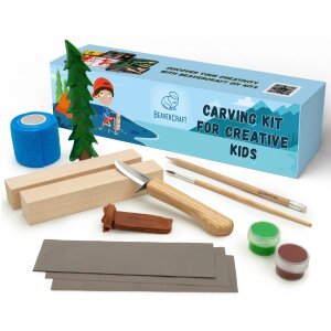 BeaverCraft "Kids" - Childrens wood carving set
