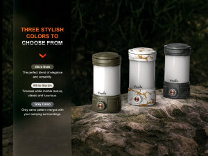 Fenix CL26R Pro Campinglampe - Oliv