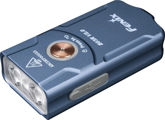 Fenix E03R V2.0 Blue key light