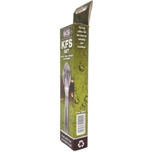 BCB Set de couverts en acier inoxydable avec ouvre-boîte