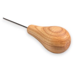 BeaverCraft P12/02 Burin droit en V de la taille de la paume de la main (2mm)