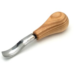 BeaverCraft P8А/14 Handflächengrosser, gebogener Hohlmeissel (14mm)