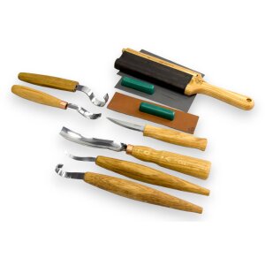 BeaverCraft S54 Set de cuillères et de kuksa à sculpter