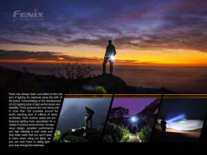 Fenix E01 V2.0 Mini-Taschenlampe | 100 Lumen | Blau