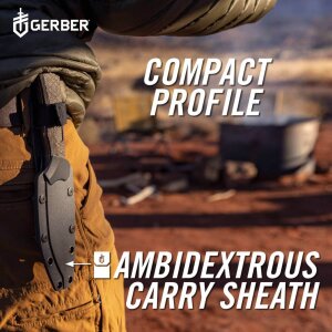 Gerber Convoy Fixed 440A, Micarta