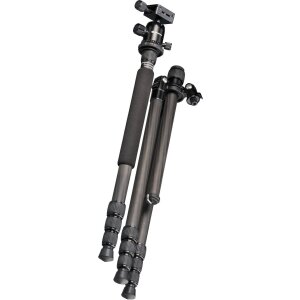 Bresser Carbon Stativ BR-2504X8C-B1 - Dreibein-, Einbein- und Bodenstativ
