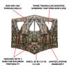 Primos Double Bull SurroundView Stakeout | TRUTH Camo | Hunting Ground Blind