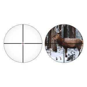 ALPEN OPTICS Nevada LT Prism 3×24 Prism Scope | 3 MOA Red Dot | DynamicDot