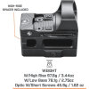 Bushnell First Strike 2.0 Rotpunkt-Visier | 3 MOA | 50’000 h Laufzeit