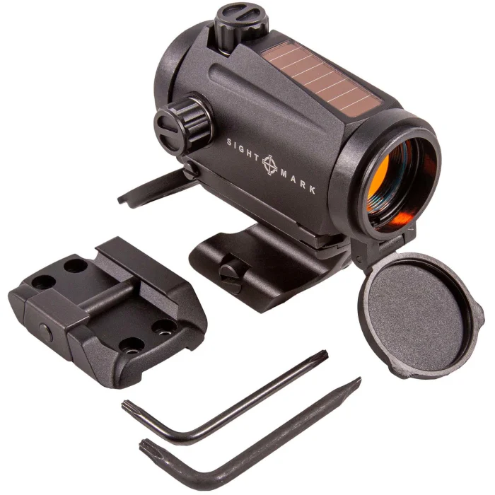 Sightmark MTS-Mini Solar Rotpunkt-Visier | 3 MOA | Solar