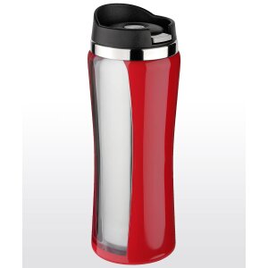 Isosteel Colorline Mug 0.4l - red