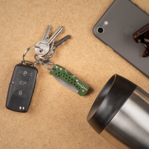 Nite Ize DoohicKey Key Chain Knife Olive | 420J2 Steel |...