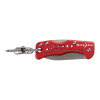 Nite Ize DoohicKey Key Chain Knife | Mini Klappmesser | Rot