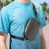 Nite Ize RunOff Hip Pack Blue Waterproof Hip Pack | IP67 Waterproof | TRU Zip