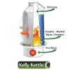 Kelly Kettle Trekker Kit 0.6l acier inoxydable