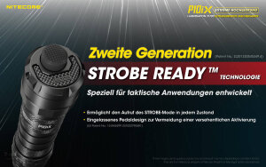 Nitecore P10iX taktische Taschenlampe mit 4000 Lumen