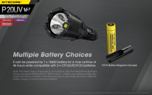 Nitecore P20UV V2 Flashlight