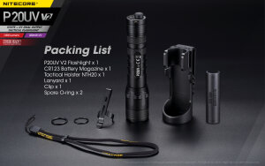 Nitecore P20UV V2 Flashlight