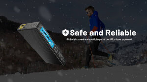 Nitecore Summit 20000 Batterie externe | 20 000 mAh | Résistante au froid jusqu’à −40 °C