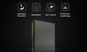 Nitecore CARBO 10000 Power Bank | 10,000 mAh | 20 W | Carbon