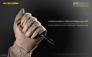 Nitecore NTP31 Stylo tactique aluminium