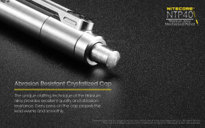 Porte-mines Nitecore NTP40 en titane