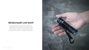 Nitecore EDC33 Flashlight | 4,000 Lumens | Sensor Protection | IP68