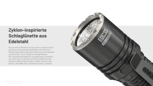 Nitecore EDC35 Flashlight | 5,000 Lumens | 550 m | 90 h
