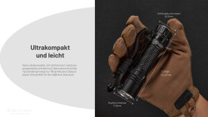 Nitecore EDC35 Flashlight | 5,000 Lumens | 550 m | 90 h