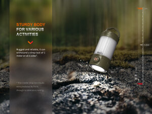 Fenix CL26R Pro Campinglampe - White Marble